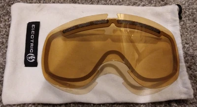$14.99 • Buy Electric EG.5 Spare Ski Snowboard Goggle Lens With Cloth Case