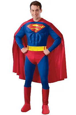 Brand New Deluxe Muscle Chest Superman Men Adult Costume • $43.67