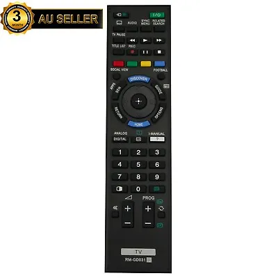 $17.72 • Buy NEW Remote Control For SONY TV RM-GD030 RM-GD031 KD KDL Series LCD AU