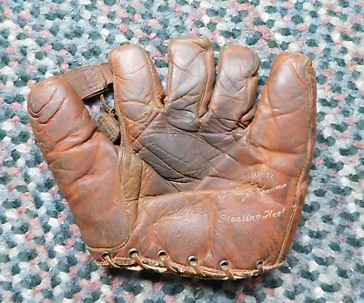 Vintage Johnny Kroner Rawlings Baseball Glove Boston Red Sox (writing On Glove) • $50