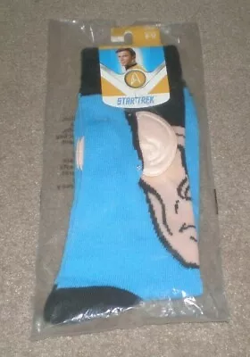 Star Trek Original Series Spock Socks  2020 Crew Socks Size 8-12 With Ears NEW • $13.50