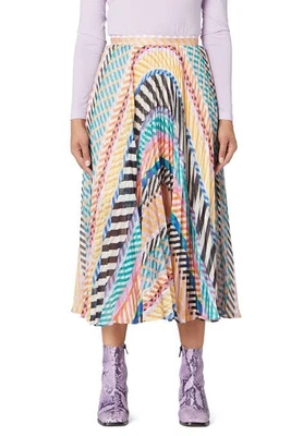 $60 • Buy Gorman Herringbone Pleated Skirt Size 6