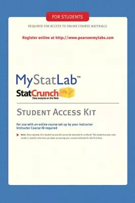 MyStatLab Access Code - Fast Message Delivery  • $75