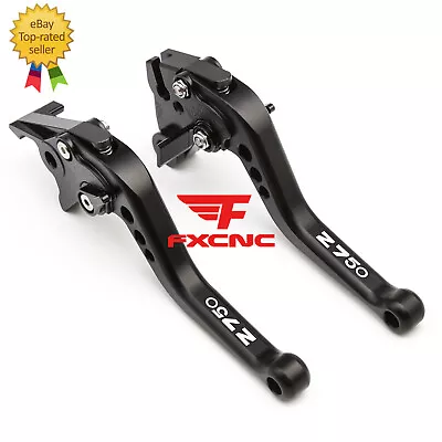 For Kawasaki Z750 2007-2012 2009 Adjustable Brake Clutch Levers Short Logo FXCNC • $25.98