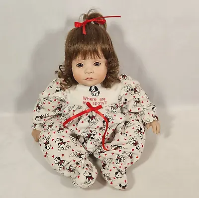 Marci Cohen Where Are My Spots? Lloyd Middleton Doll Lifelike Dalmatian Dog • $39.98