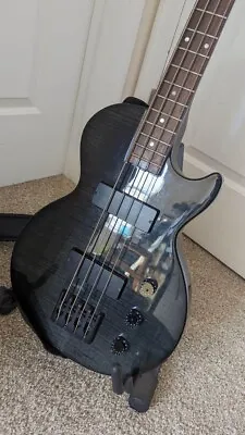 Epiphone Les Paul Special Bass Transparent Black Flame • $380