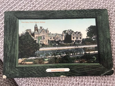 £2 • Buy 1909 Vale Toyal Abbey Northwich Cheshire Postcard To Sandbach Market Place