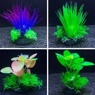 Fish Tank Accessories Water Weeds Ornament Artificial Aquarium Plants • $6.63