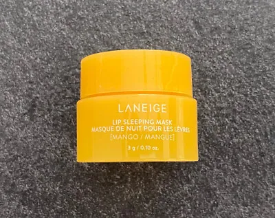 Bn   Laneige   Mini Mango Lip Sleeping Mask Balm - 3g ! • £6.99