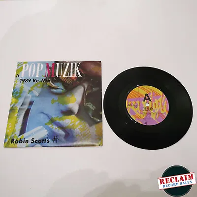 Robin Scott's M Pop Muzik 7  Vinyl Record Very Good Condition • £4.59