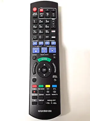 N2QAYB001058 Replacement Remote Control For Panasonic HDD DVD Recorder • £5.50