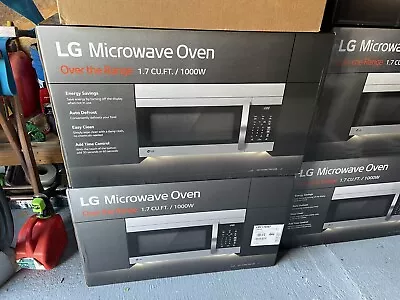 LG LMV1764ST 1.7 Cu. Ft. Over-the-Range Microwave - Stainless Steel • $180