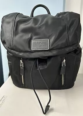 Marc By Marc Jacobs Standard Supply Workwear Black Backpack W/Drawstring Closure • $64.99