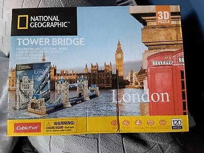 National Geographic 3d Puzzle- Tower Bridge LONDON • £10