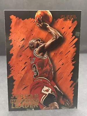 1996-97 Fleer Hardwood Leader MICHAEL JORDAN Card No. 123 NM-MT+ Chicago Bulls • $0.99