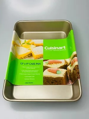 Cuisinart Non-Stick Bakeware 13  X 9  X 2  Cake Pan Dishwasher Safe • $12.99