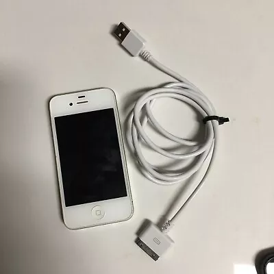 SPRINT WHITE Apple IPhone 4S A1387 • $11