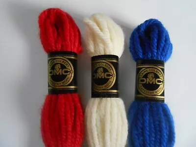 DMC Tapestry Wools Union Jack Colours • £3.75