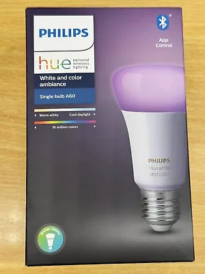 Philips Single E27 Hue White And Colour Ambiance Bulb • $70