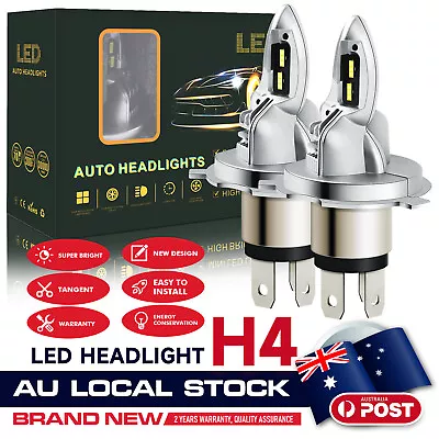 LED Headlight   Kit For Toyota Hilux KUN26 Ute 3.0 D-4D 4WD 2006-2015 • $64.89