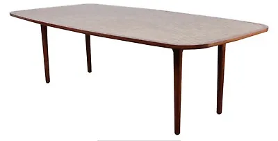 96  Martz Marshall Studio Pottery Tile Walnut Wood Dining Table Desk Vtg Mcm Old • $5500