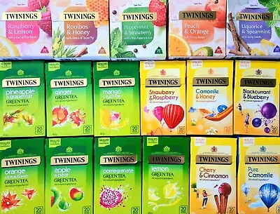 ✅ Twinings Teas Tea Bags - Choose From 45+ Varieties ✅ Best Quality FAST & FREE • £7.81