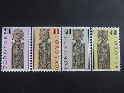 Faroe Islands 1984 Pews Of Kirkjubour Church Set - Mint Never Hinged • $2.40