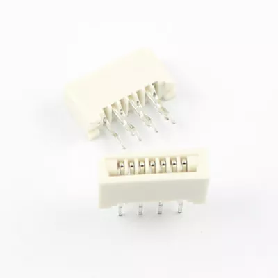 10Pcs FPC FFC 1mm 1.0mm Pitch 7 Pin Dual Contact Straight Ribbon Flat Connector • $2.99