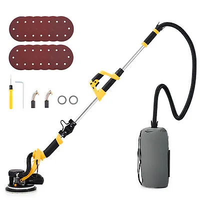 9  Drywall Sander Vacuum System 850W 800-2000RPM Variable Speeds LED Strip Light • $104.99