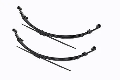Rough Country 4  Rear Leaf Springs For 78-79 Ford Bronco/70-79 F-100 - 8033Kit • $329.95