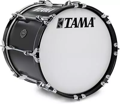 Tama Fieldstar Marching Bass Drum - 14 X 16 Inch - Satin Black • $479.95