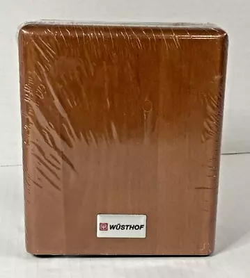 Wood Wusthof 6 Slot Steak Knife Storage Block Beechwood New In Packaging • $26.99