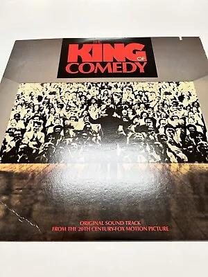 THE KING OF COMEDY Soundtrack Vinyl LP Van Morrison Robbie Robertson 1983 • $3.80