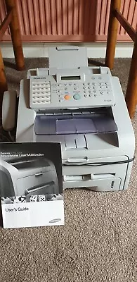 SF-560R/XEU - Samsung SF-560R A4 Mono Laser Fax Machine Printer Manual • £32