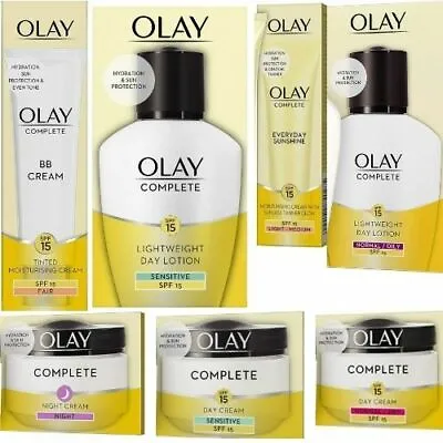 $20.99 • Buy Olay Complete Day Lotion,BB, Day Or Night Creams . Brand New Sealed