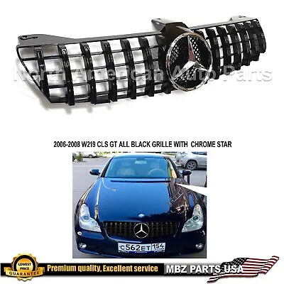 CLS63 CLS550 CLS500 CLS55 All Black GT Grille CLS AMG Star GTR 2006 2007 2008 • $199
