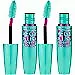 2pcs Maybelline Volum' Express The Mega Plush Washable Mascara  BLKest BLK • $19.19