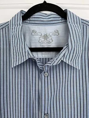 Calvin Klein Short Sleeve Shirt- Size XXL -100% Cotton • £6
