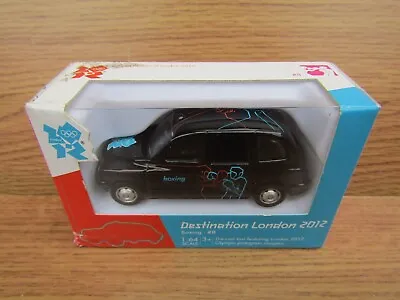 Corgi TY66110 Destination London 2012 Olympics Model Taxi #8 Boxing DAMAGED BOX • £1.50