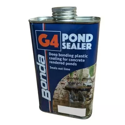 G4 Pond Sealer Waterproof Paint Plastic Coating Sealant Concrete Bonding Seal • £19.99