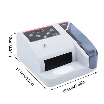 Bill Money Counting Machine Bank Counter-feit Detector Cash Currency Counter • $52