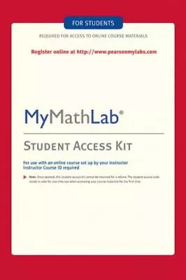 MyMathLab - Standalone Access Card - BRAND NEW • $53.85