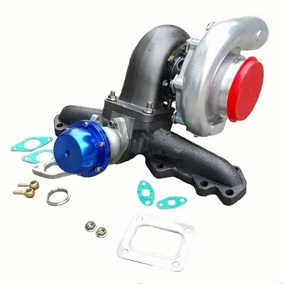 A/R:80/81Turbo+Manifold+Wastegate For Toyota Supra JZA80 Aristo JZS147 2JZ-GTE • $559.99