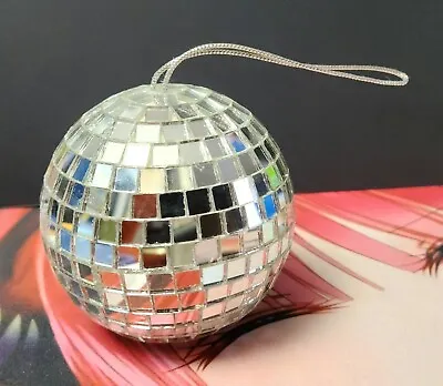 Mirror Disco Ball 3 Inch - Ornament Decoration • £4.82