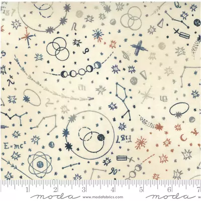 Moda 2.6 Yds ASTRA Galaxy Milky Way By Janet Clare 100% Cotton Fabric • $24