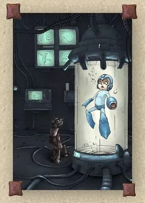 Megaman The Second Creation Limited Edition Giclee Art Print • $94