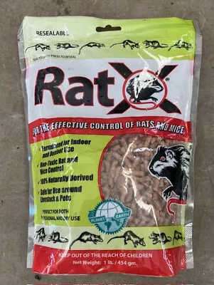 RatX Pellets - Safe For Use Around People Pets And Wildlife • $14.99