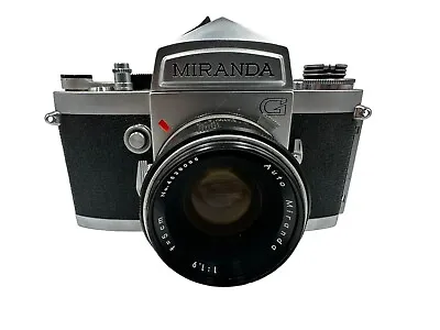 Miranda G 35mm SLR Film Camera 1:1.9 F=5cm Lens • $49.99