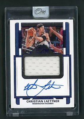 2022-23 Christian Laettner 44/49 Auto Jersey Panini One And One Autographs • $39.99
