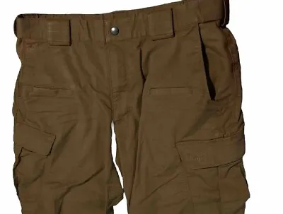 5.11 Tactical 74273 Series Pants. Color: Brown. Size: W34 X L36 • $19.80